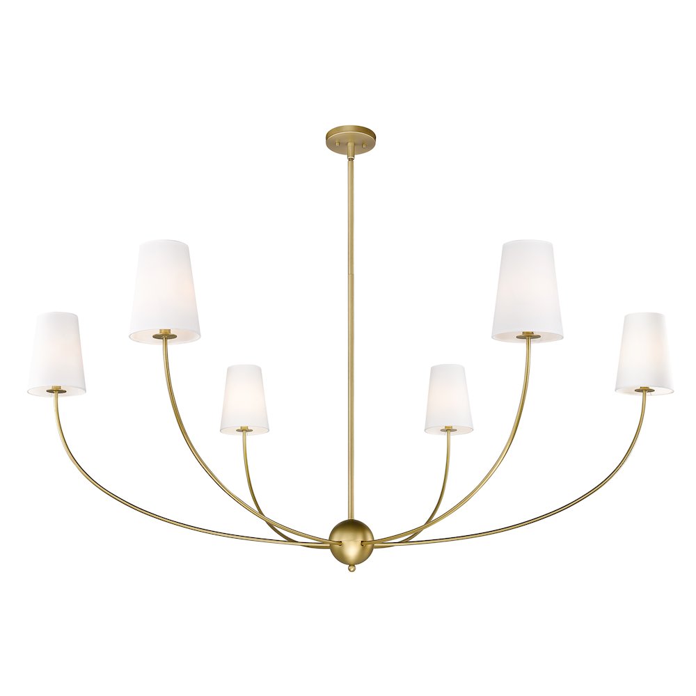 Z-Lite 6 Light Chandelier. Picture 3