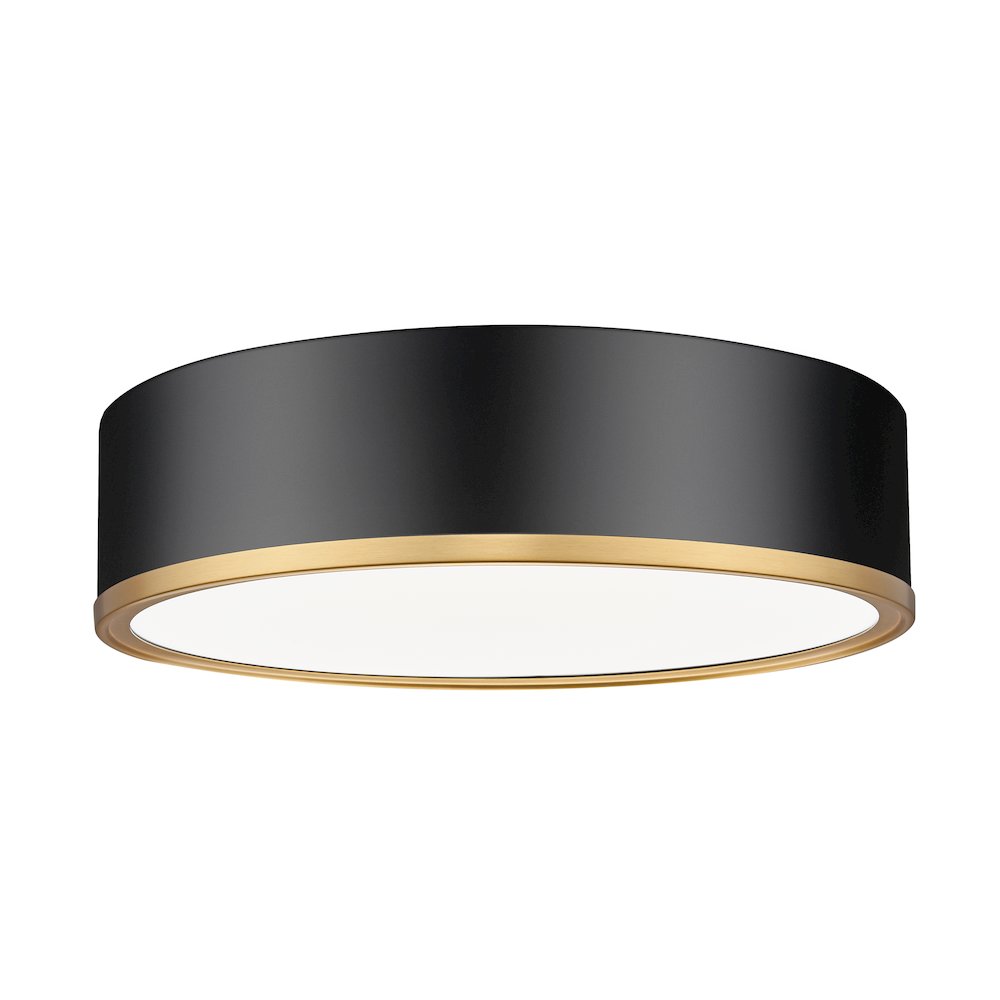 Z-Lite 1 Light Flush Mount. Picture 1