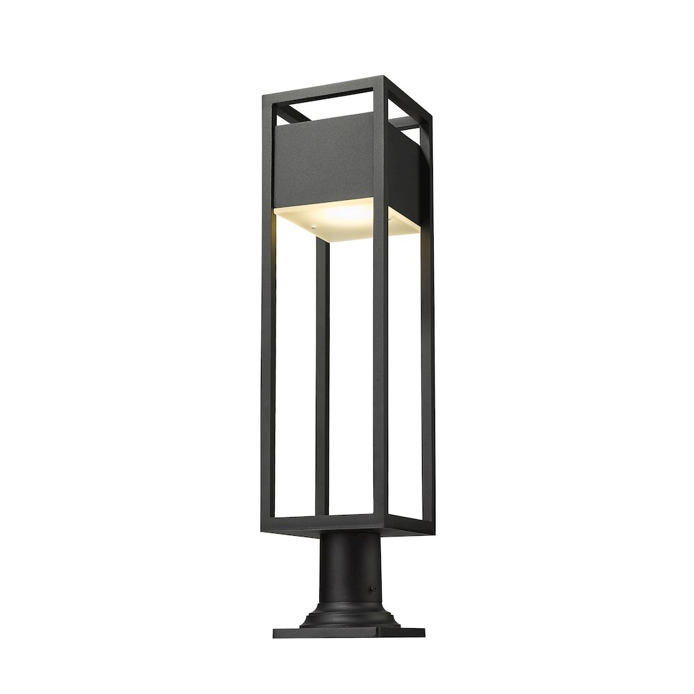 Z-Lite 1 Light Outdoor Pier Mounted Fixture. Picture 3