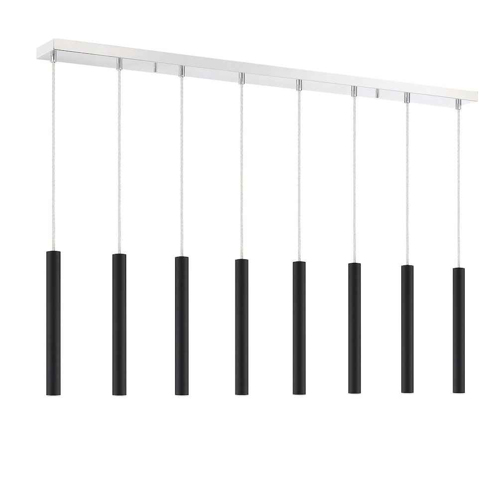 Z-Lite 8 Light Linear Chandelier. Picture 3