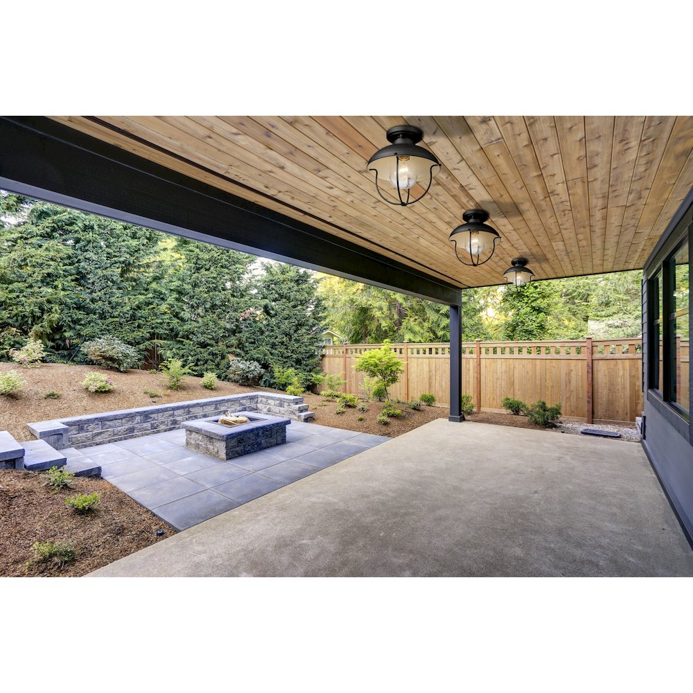 Z-Lite 1 Light Outdoor Flush Mount. Picture 7