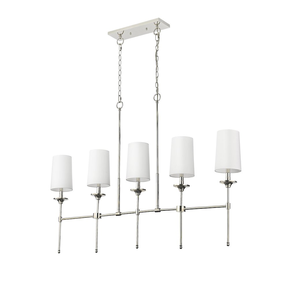 Z-Lite 5 Light Linear Chandelier. Picture 5