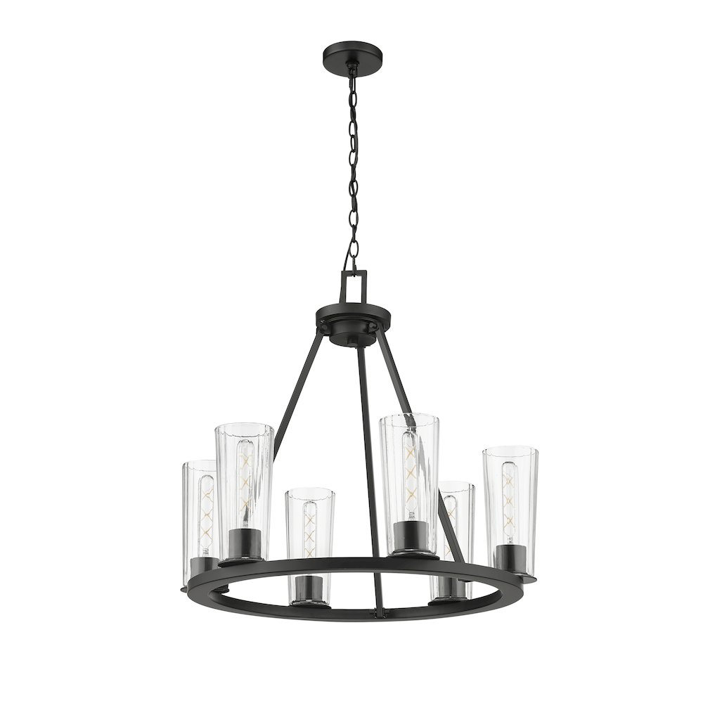 Z-Lite 6 Light Chandelier. Picture 5