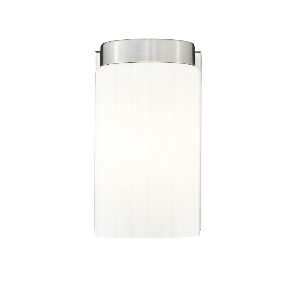 Z-Lite Burk 1 Light Wall Sconce, Brushed Nickel. Picture 3