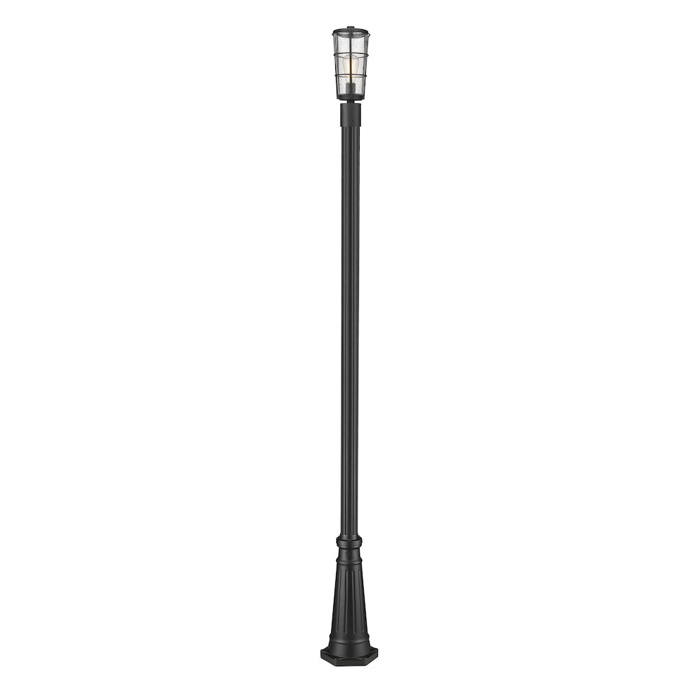 Z-Lite 1 Light Outdoor Post Mounted Fixture. Picture 1