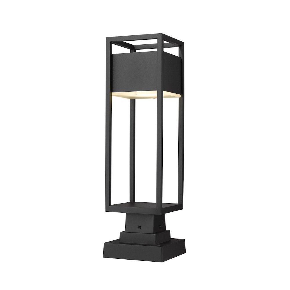 Z-Lite 1 Light Outdoor Pier Mounted Fixture. Picture 1