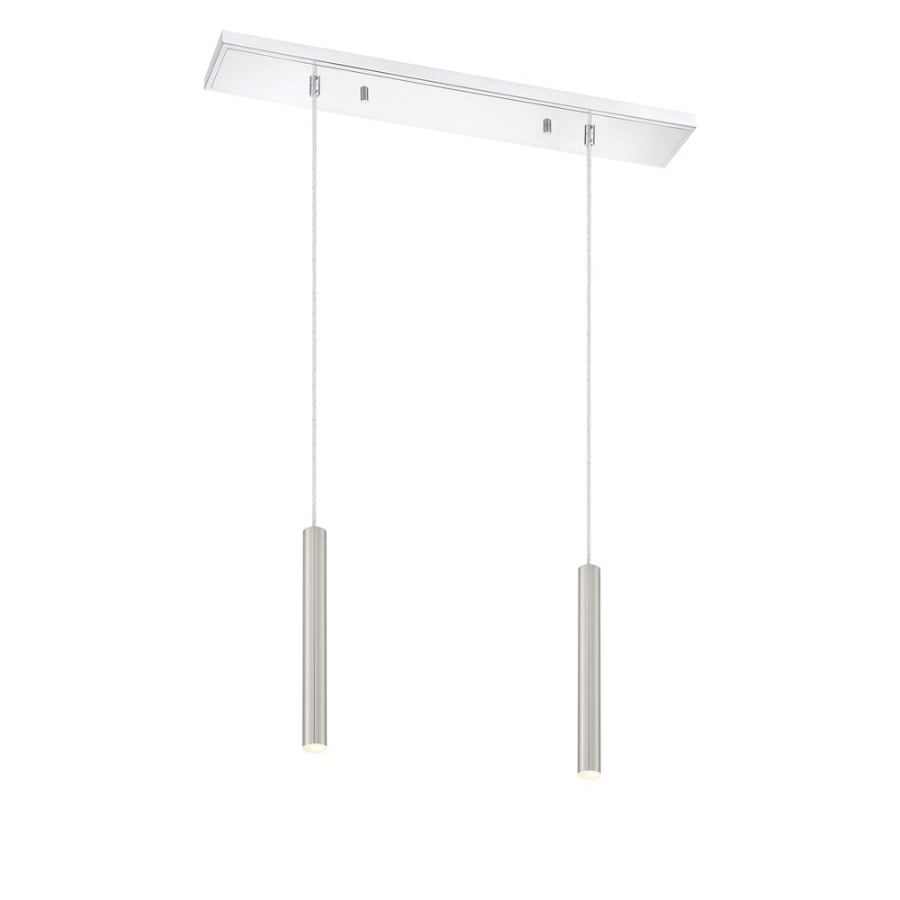 Z-Lite 2 Light Linear Chandelier. Picture 1