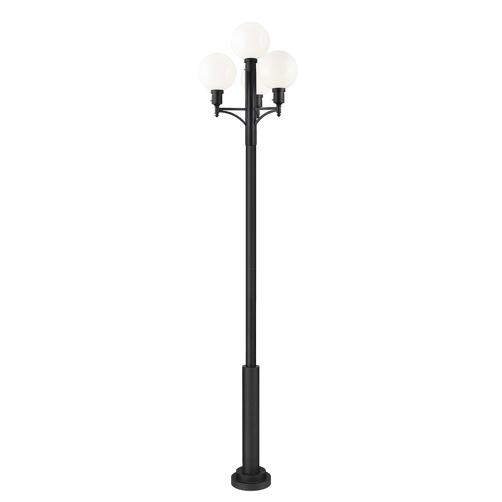 Z-Lite 1 Light Outdoor Post Mount Fixture. Picture 1