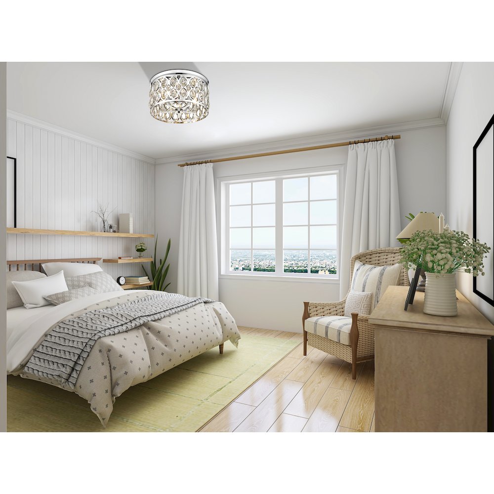 Z-Lite 5 Light Flush Mount. Picture 7