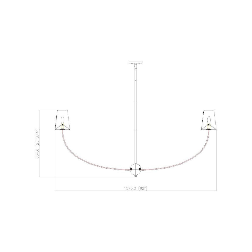 Z-Lite 6 Light Chandelier. Picture 8