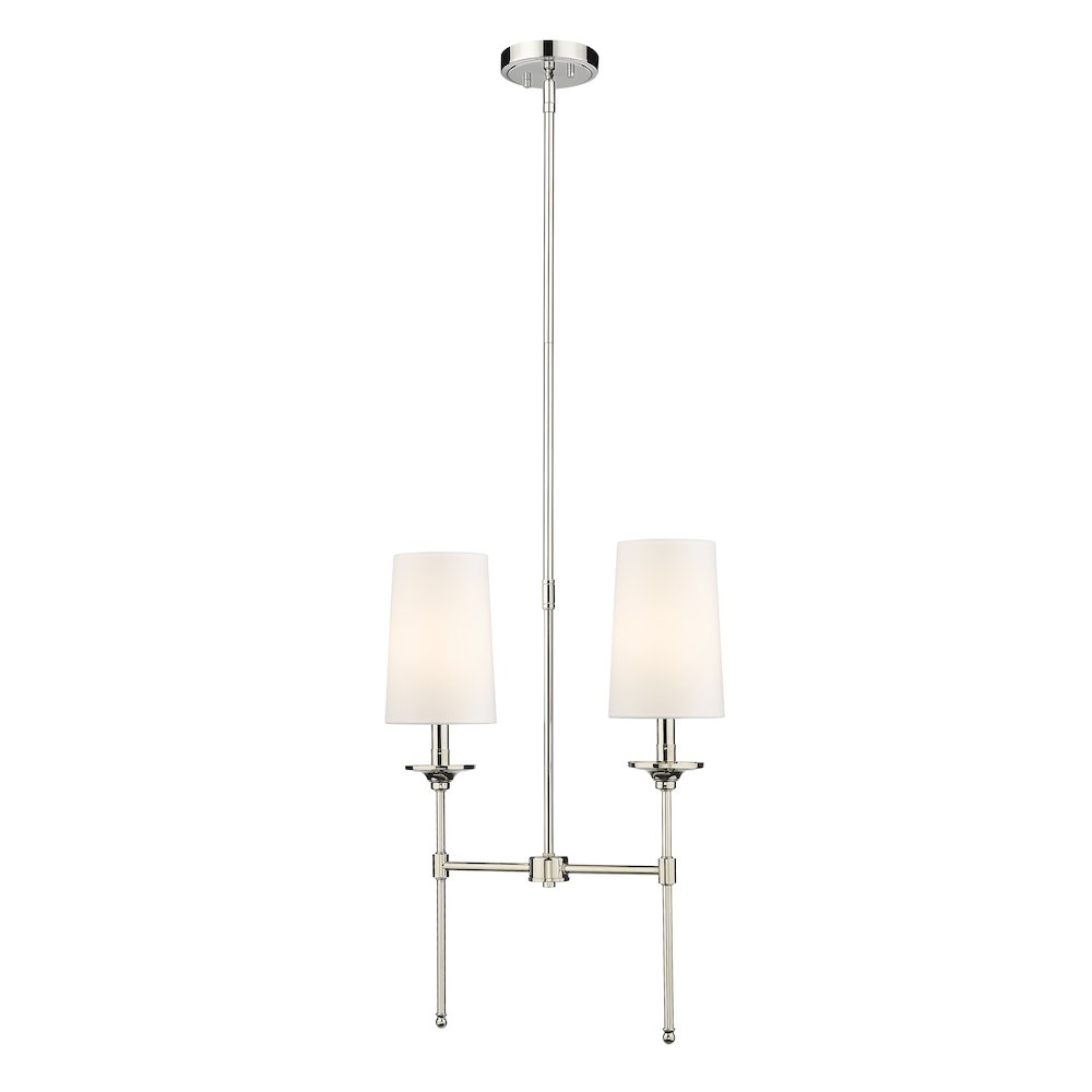 Z-Lite 2 Light Linear Chandelier. Picture 1