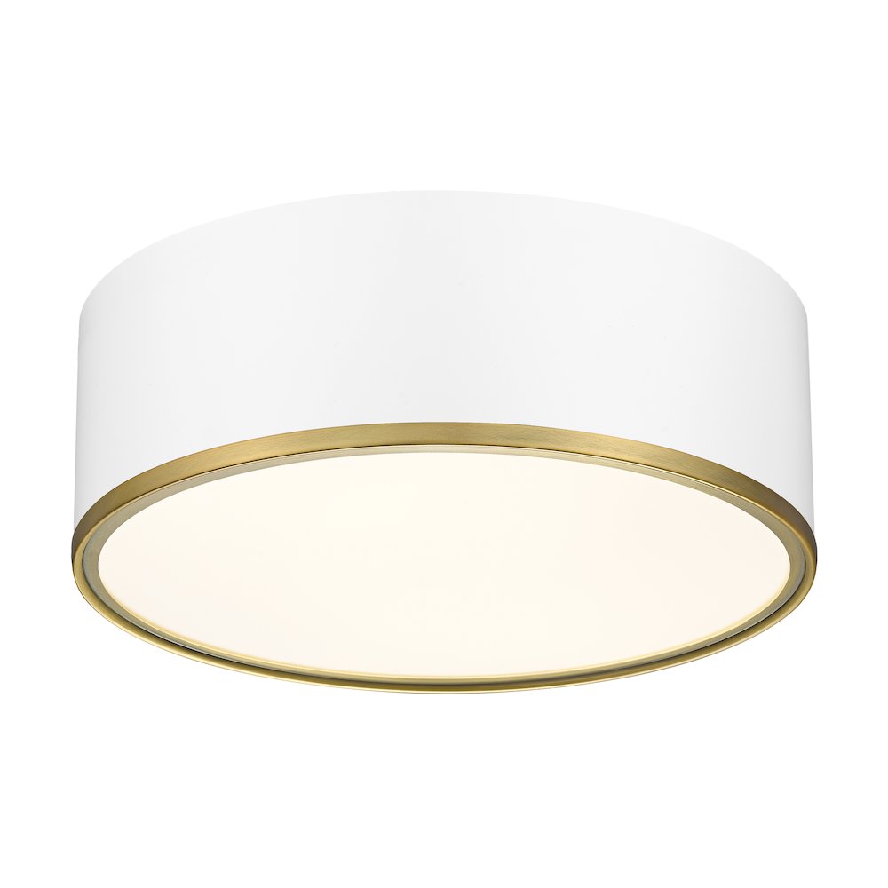 Z-Lite 3 Light Flush Mount. Picture 3