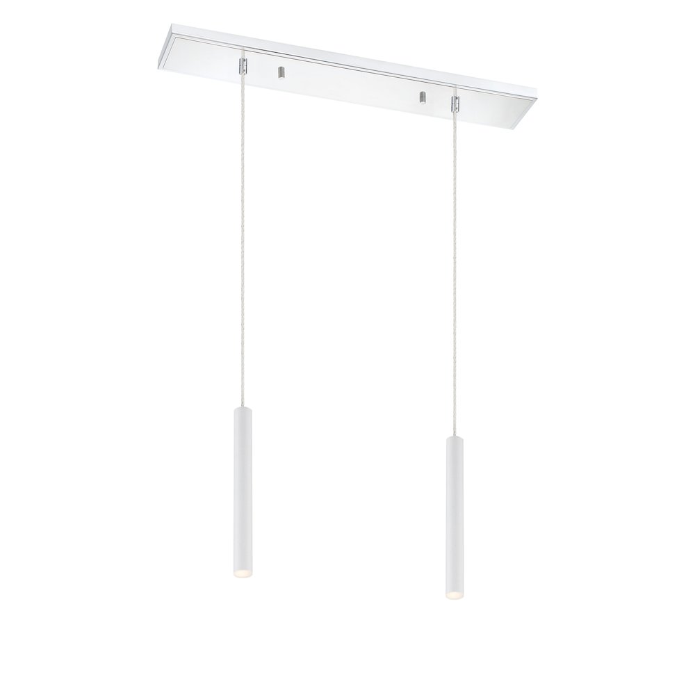 Z-Lite 2 Light Linear Chandelier. Picture 1