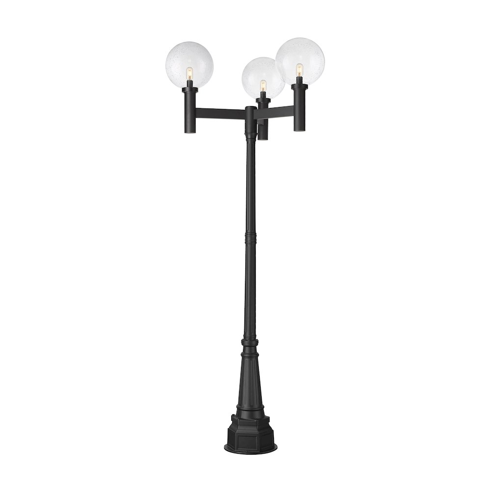 Z-Lite 3 Light Outdoor Post Mounted Fixture. Picture 1