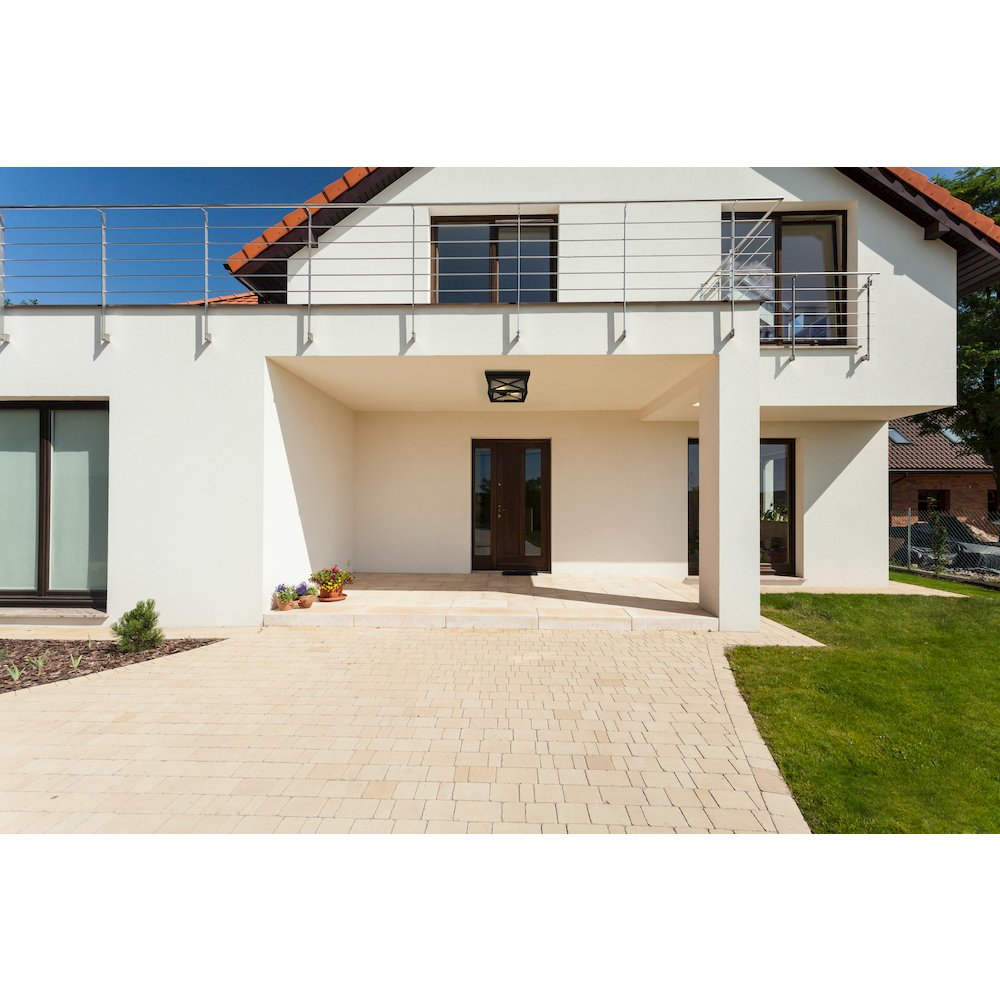 Z-Lite 2 Light Outdoor Flush Mount. Picture 6