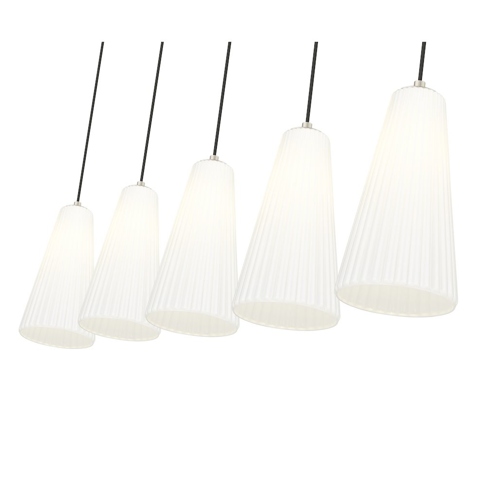 Z-Lite 5 Light Linear Chandelier. Picture 4