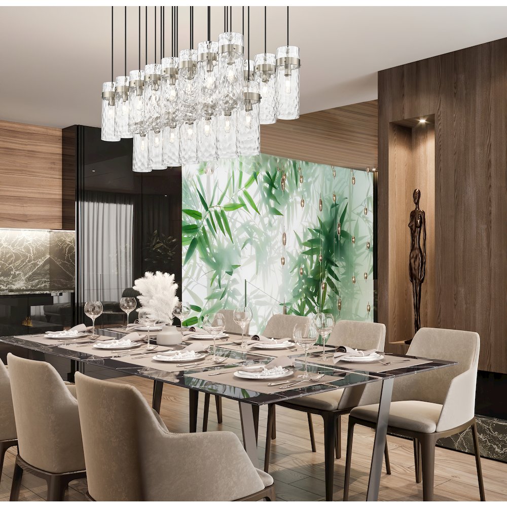 Z-Lite 23 Light Linear Chandelier. Picture 6