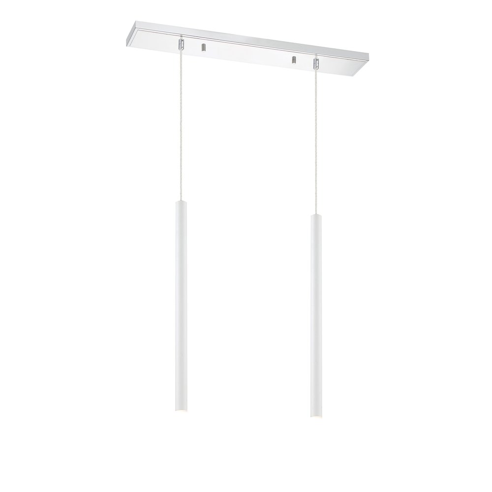 Z-Lite 2 Light Linear Chandelier. Picture 2
