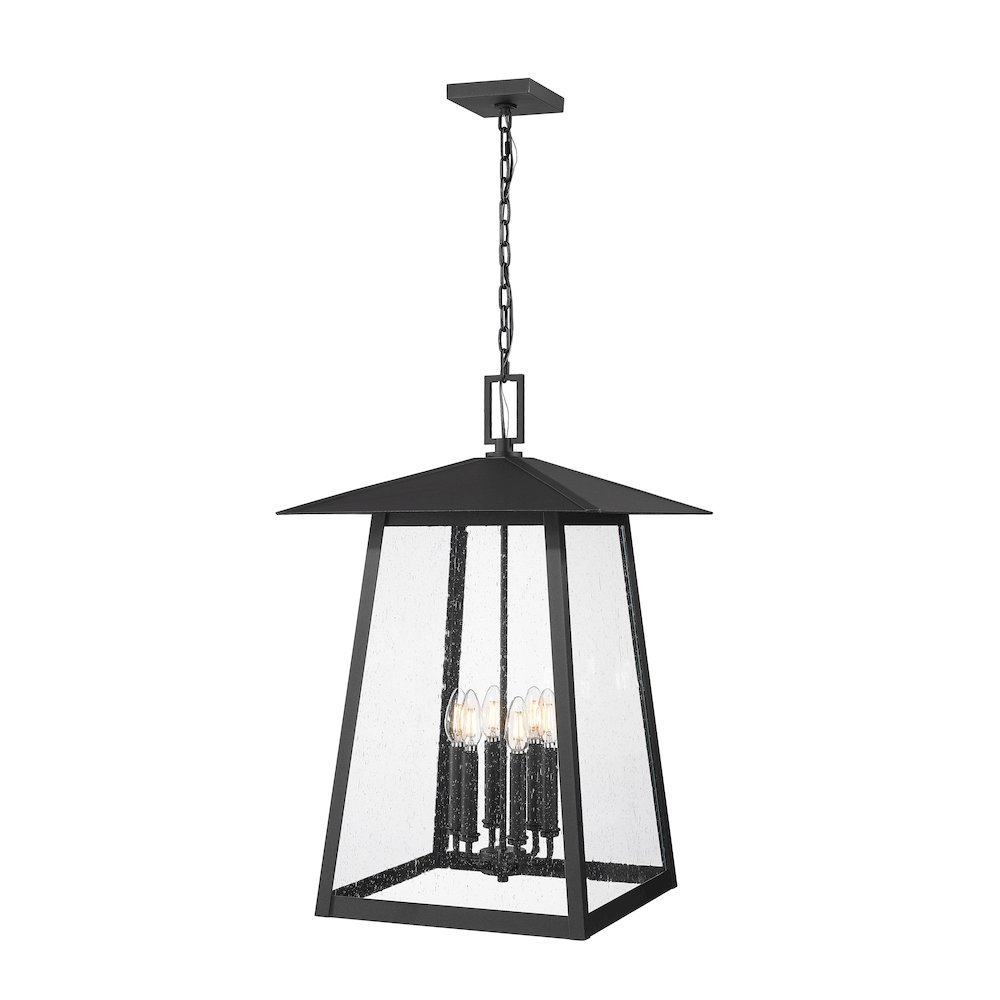 Z-Lite 6 Light Outdoor Chain Mount Ceiling Fixture. Picture 1