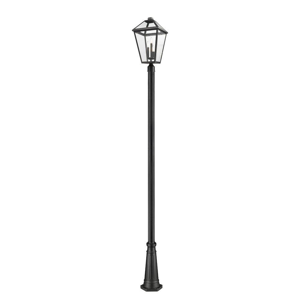 Z-Lite 3 Light Outdoor Post Mounted Fixture. Picture 1