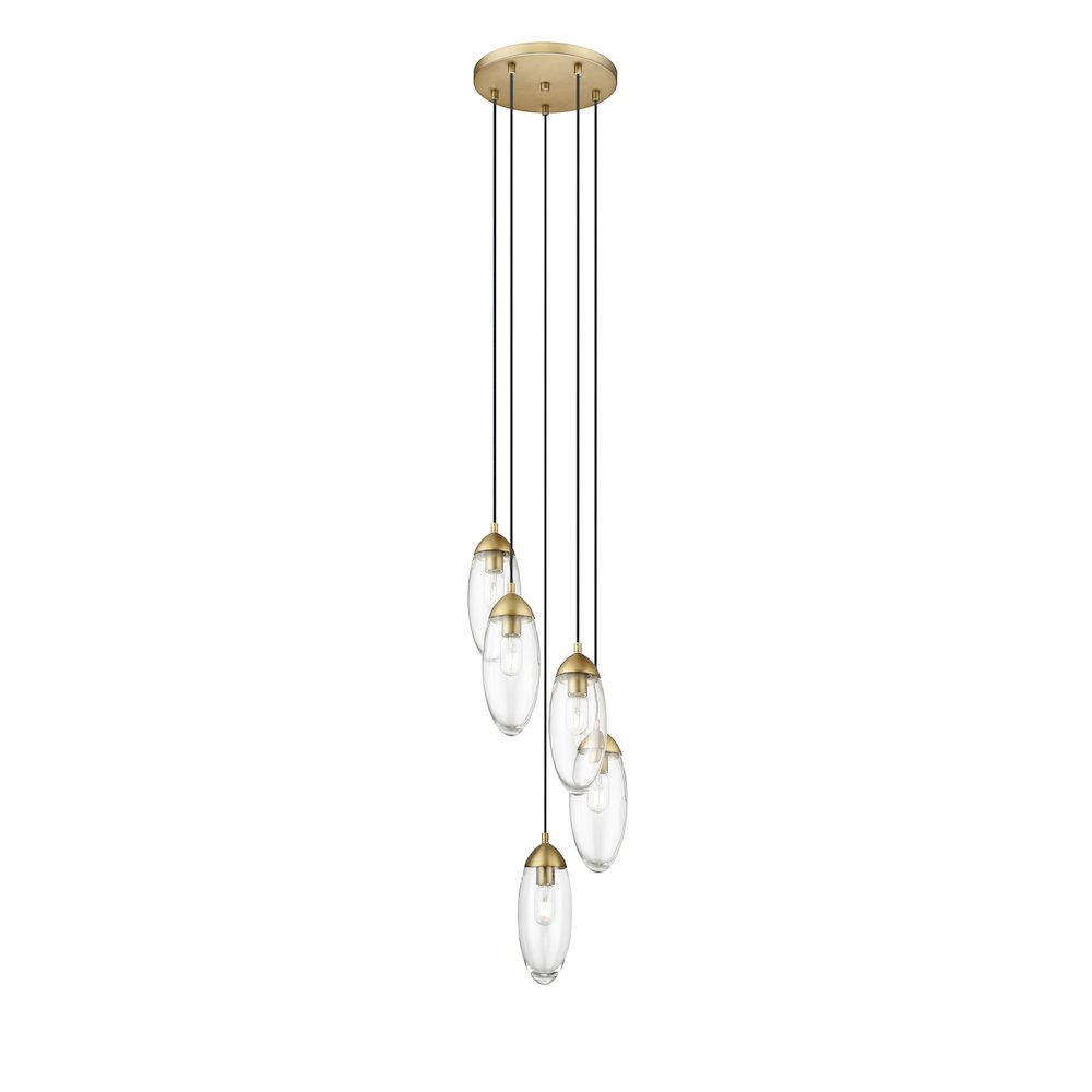 Z-Lite 5 Light Chandelier. Picture 1