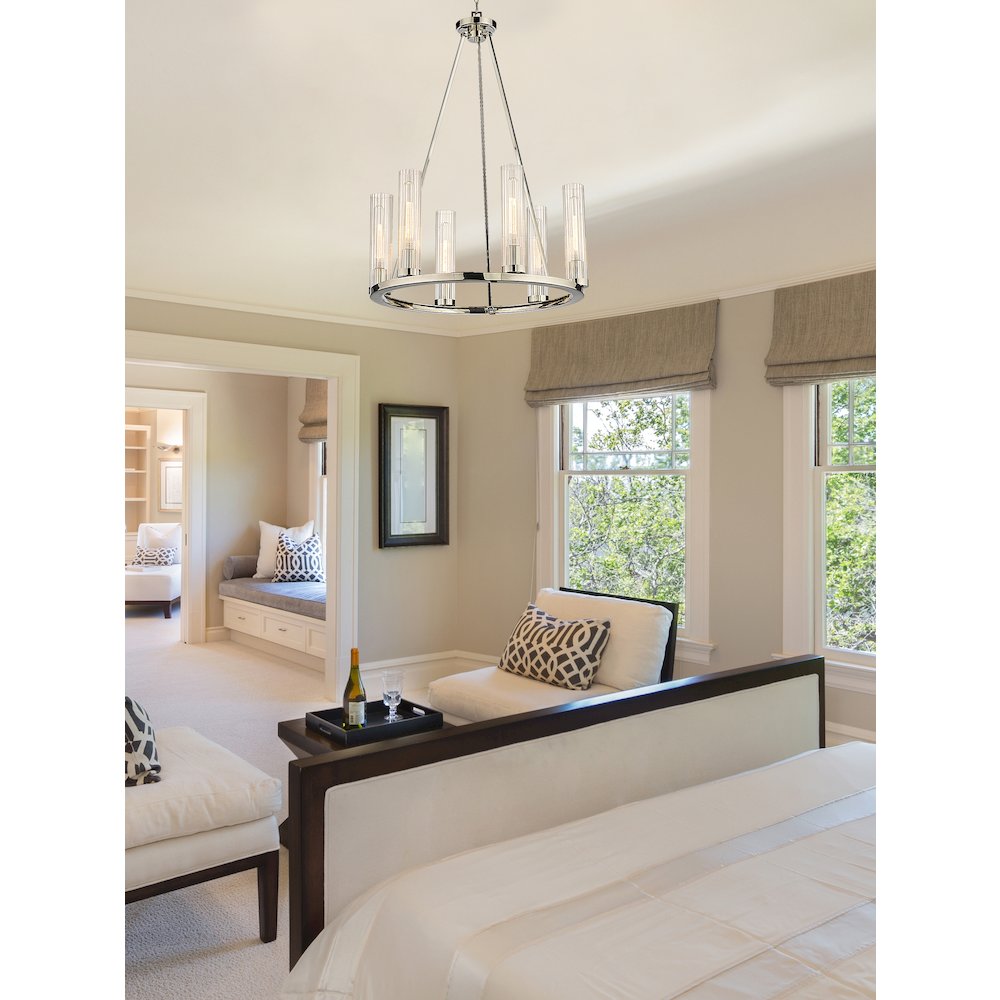 Z-Lite 6 Light Chandelier. Picture 7