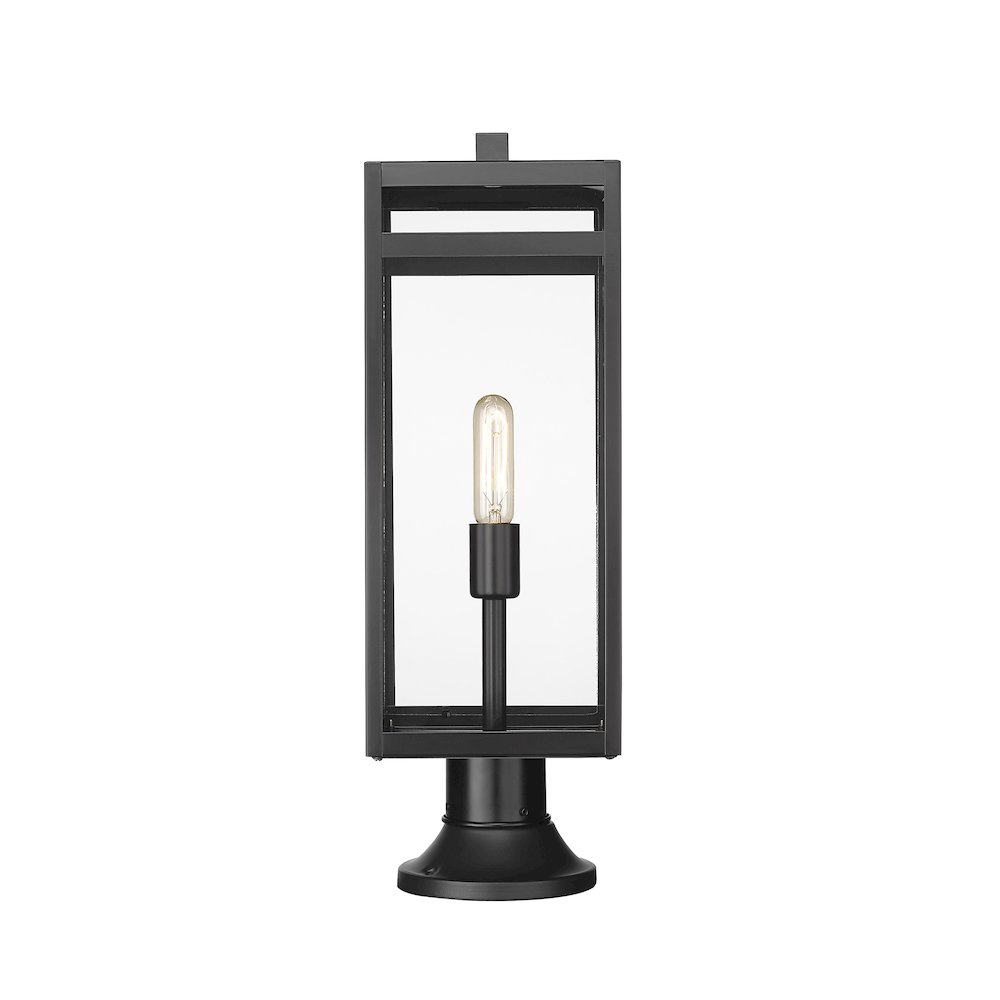 Z-Lite 1 Light Outdoor Pier Mounted Fixture. Picture 2