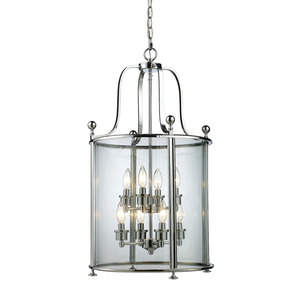 Z-Lite 8 Light Chandelier. Picture 1