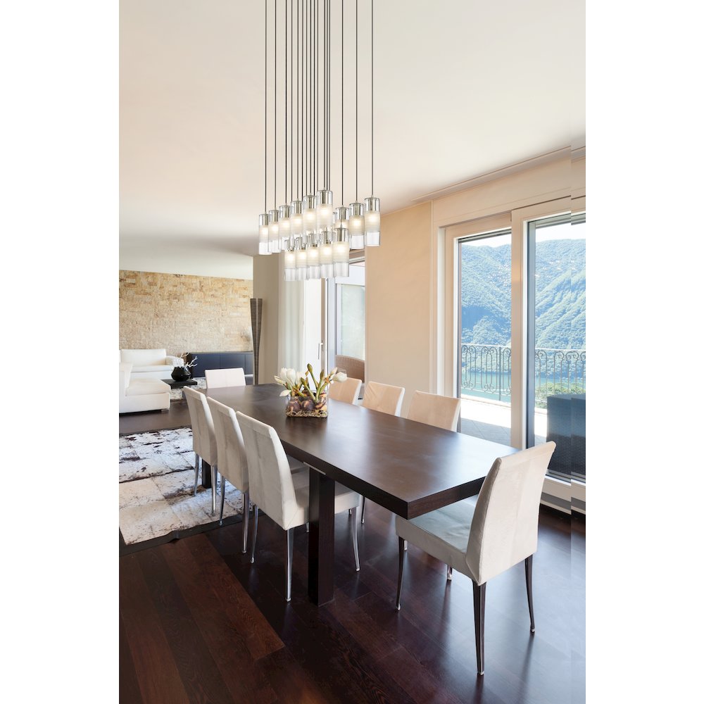 Z-Lite 17 Light Linear Chandelier. Picture 6