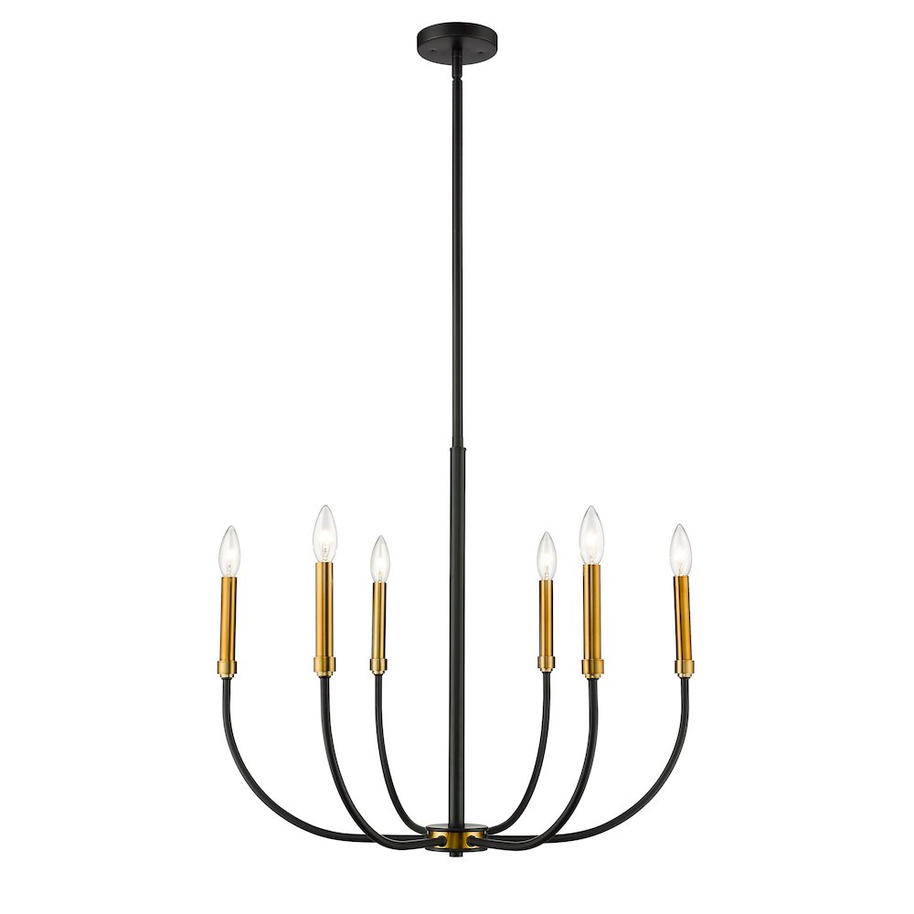 Z-Lite 6 Light Chandelier. Picture 2
