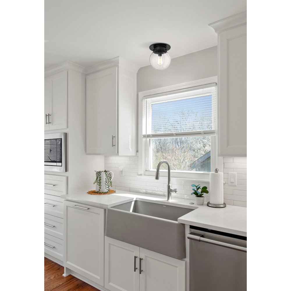 Z-Lite 1 Light Flush Mount. Picture 7