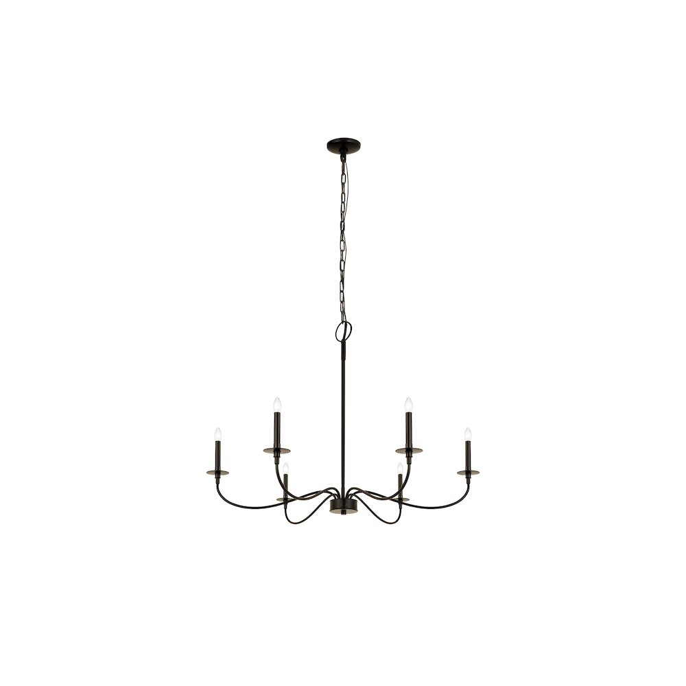 Z-Lite 6 Light Chandelier. Picture 2