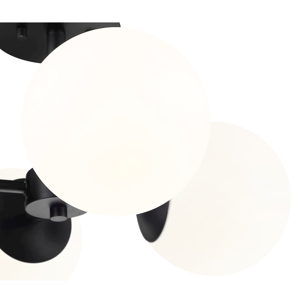 Z-Lite 4 Light Semi Flush Mount. Picture 4