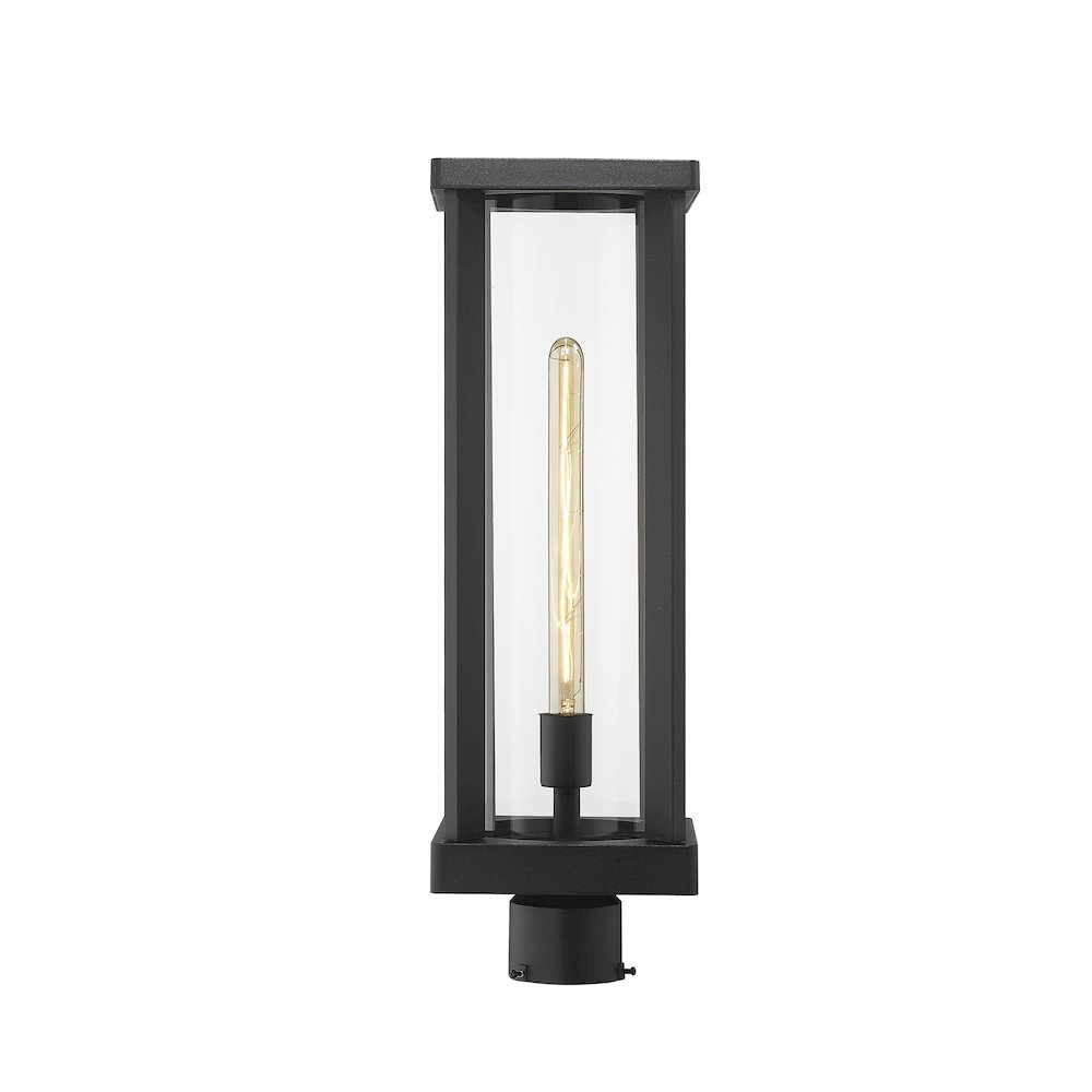 Z-Lite 1 Light Outdoor Post Mount Fixture. Picture 2