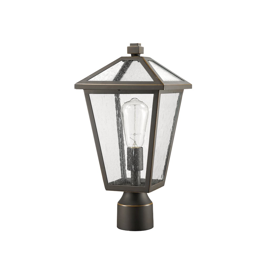 Z-Lite 1 Light Outdoor Post Mount Fixture. Picture 5