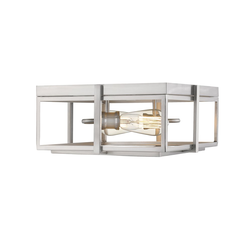 Z-Lite 2 Light Flush Mount. Picture 2