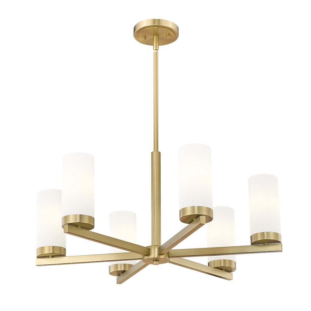 Z-Lite 6 Light Chandelier. Picture 2