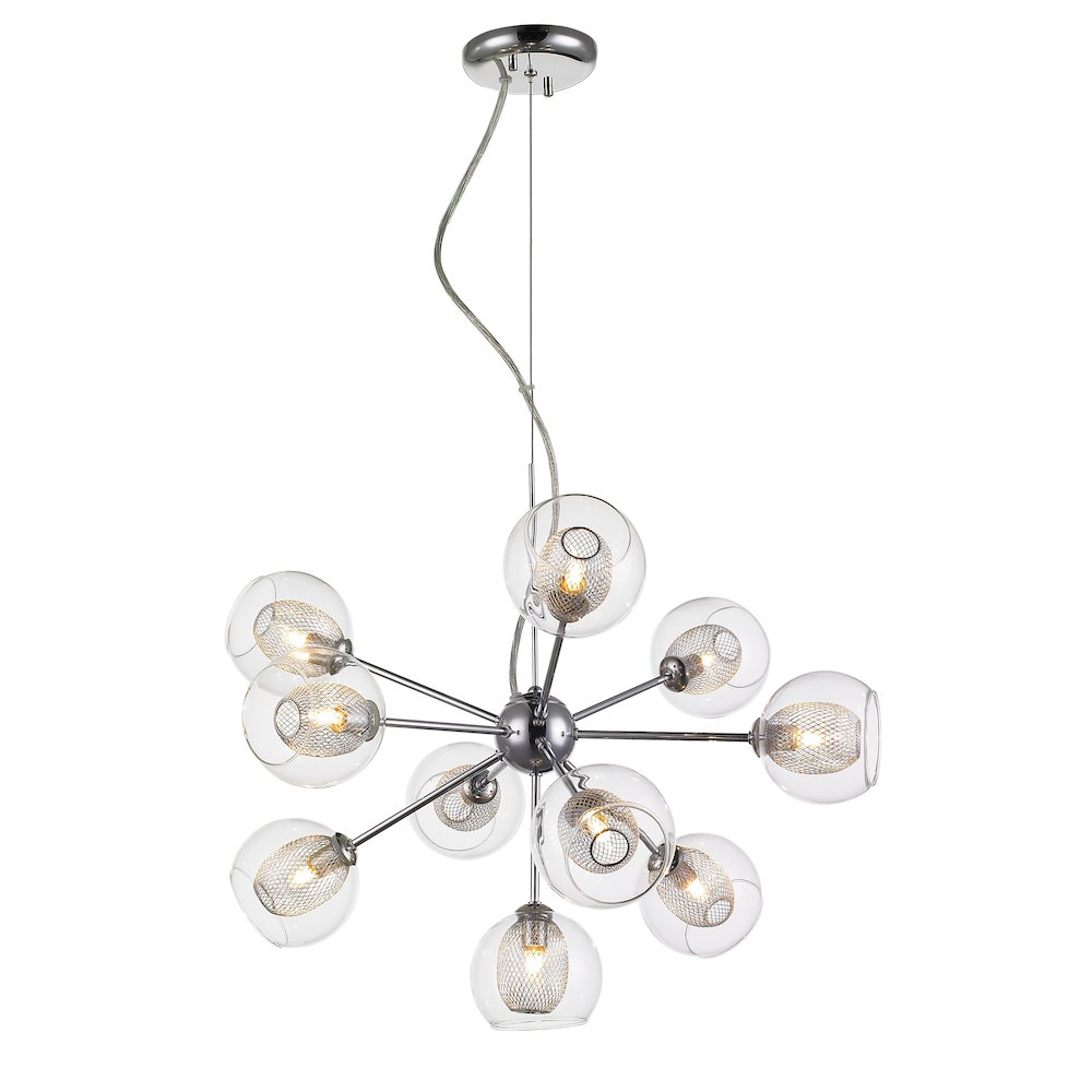 Z-Lite 10 Light Chandelier. Picture 1