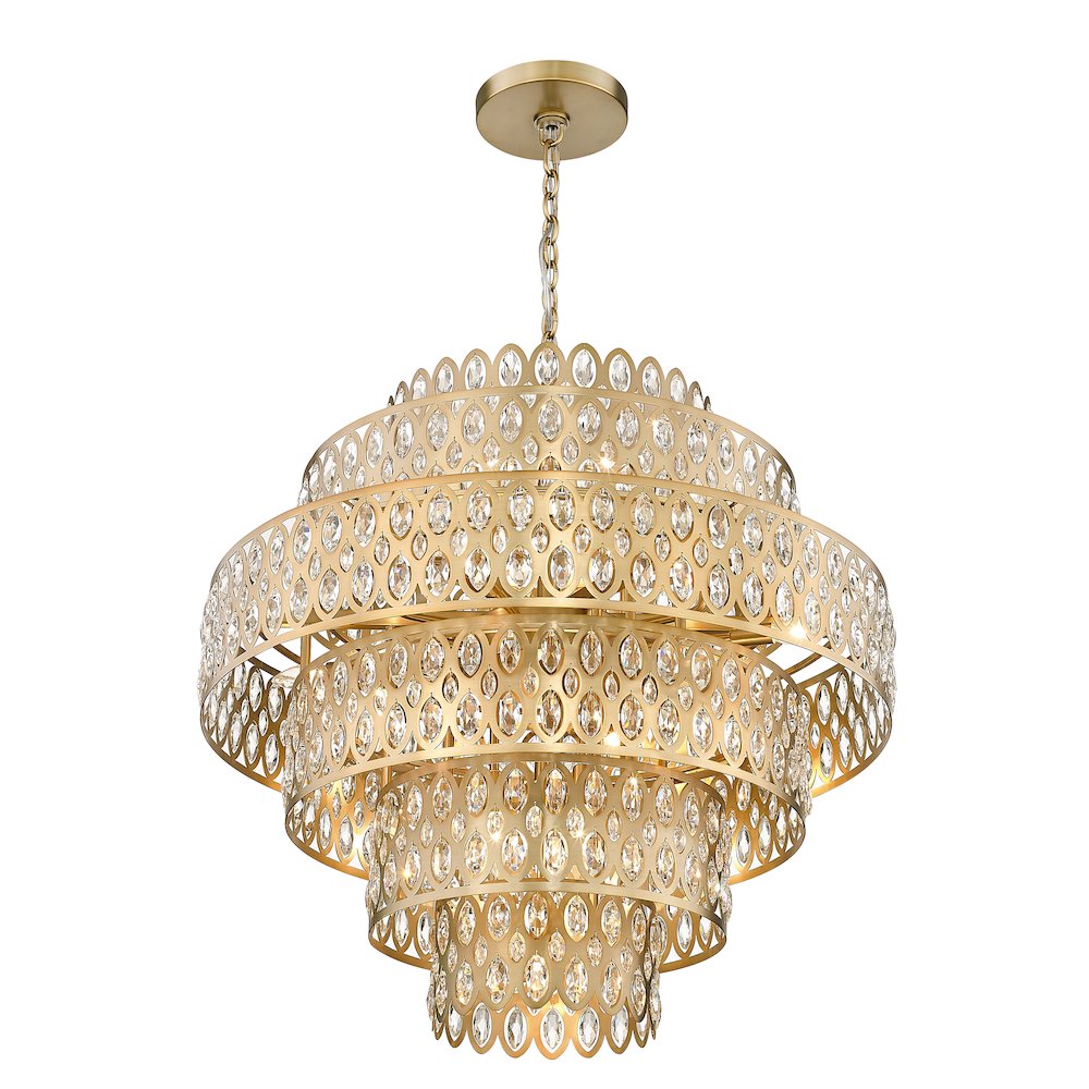 Z-Lite 17 Light Chandelier. Picture 2