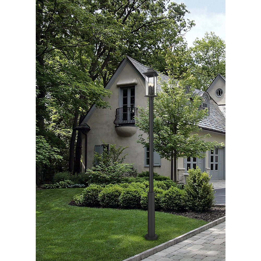 Z-Lite 4 Light Outdoor Post Mounted Fixture. Picture 6