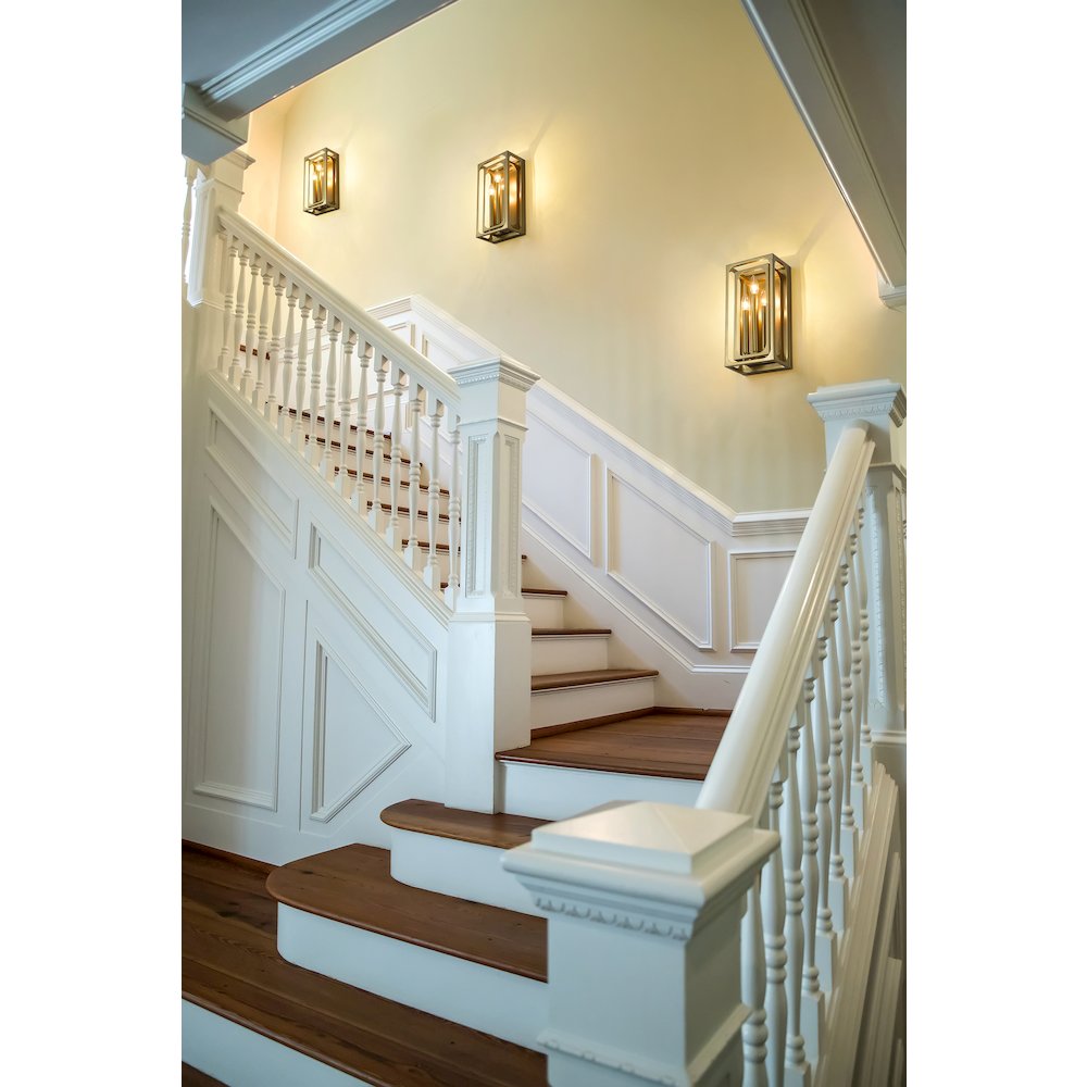 Z-Lite 3 Light Wall Sconce. Picture 7