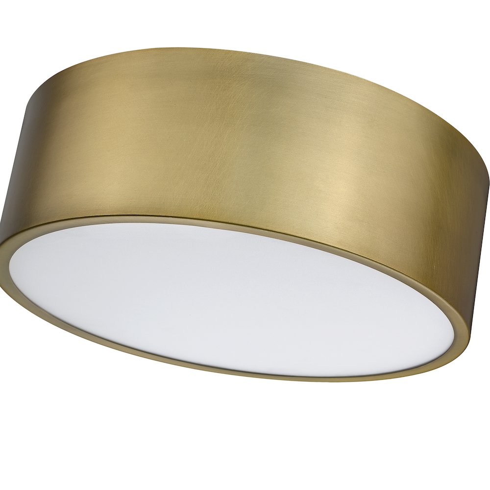 Z-Lite 3 Light Flush Mount. Picture 4