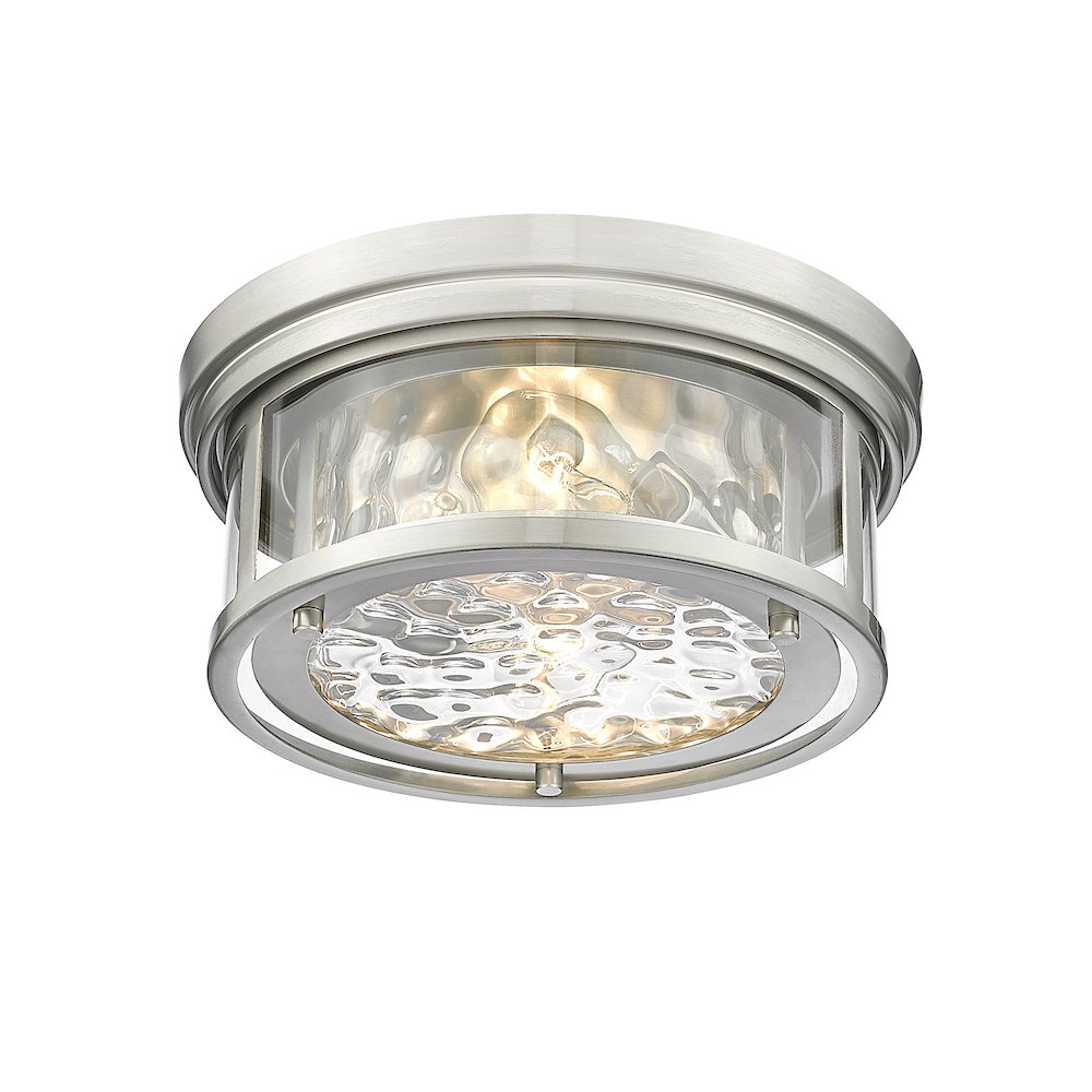 Z-Lite 2 Light Flush Mount. Picture 3