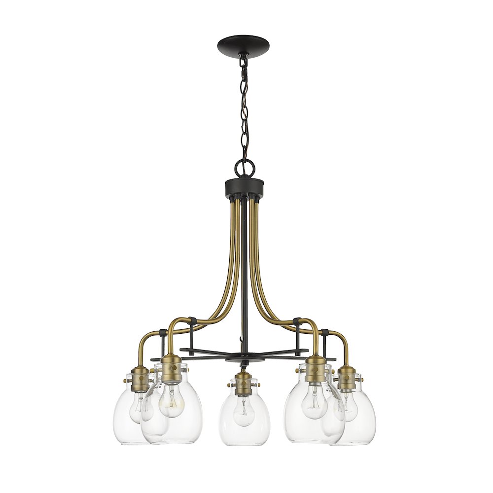 Z-Lite 5 Light Chandelier. Picture 5