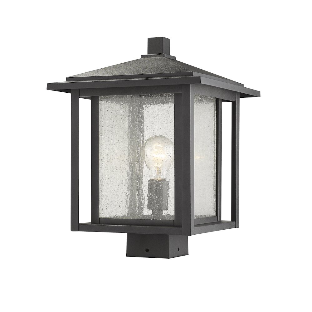 Z-Lite 1 Light Outdoor Post Mount Fixture. Picture 1