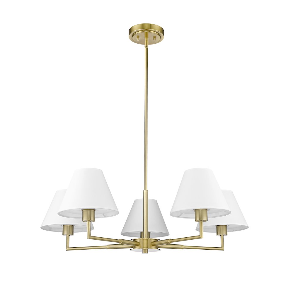 Z-Lite 5 Light Chandelier. Picture 5