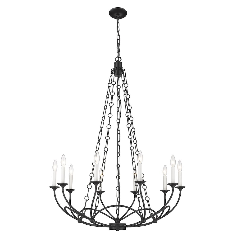 Z-Lite 10 Light Chandelier. Picture 3