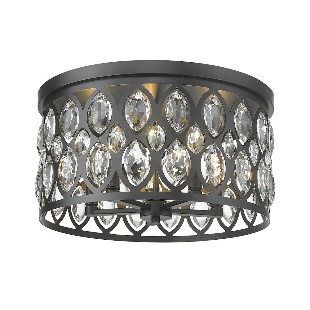 Z-Lite 5 Light Flush Mount. Picture 3