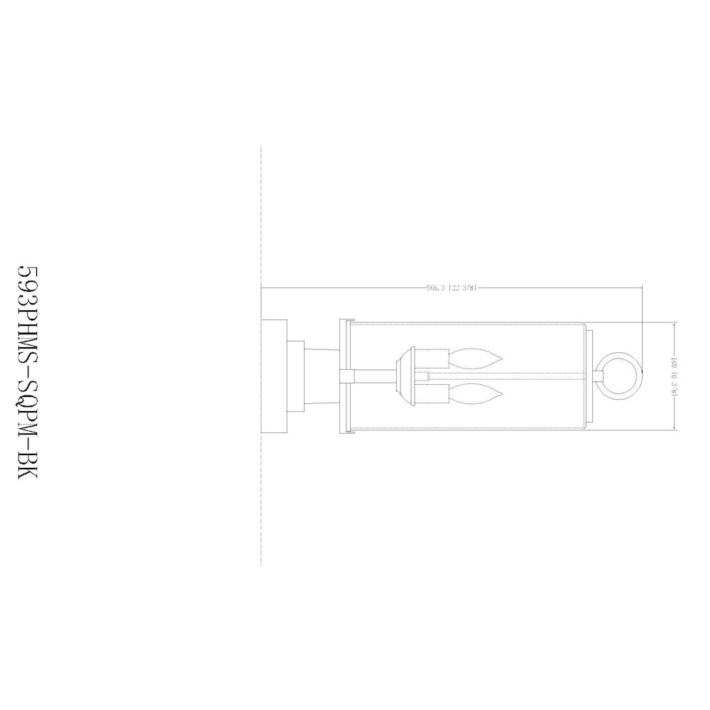 Z-Lite 2 Light Outdoor Pier Mounted Fixture. Picture 8