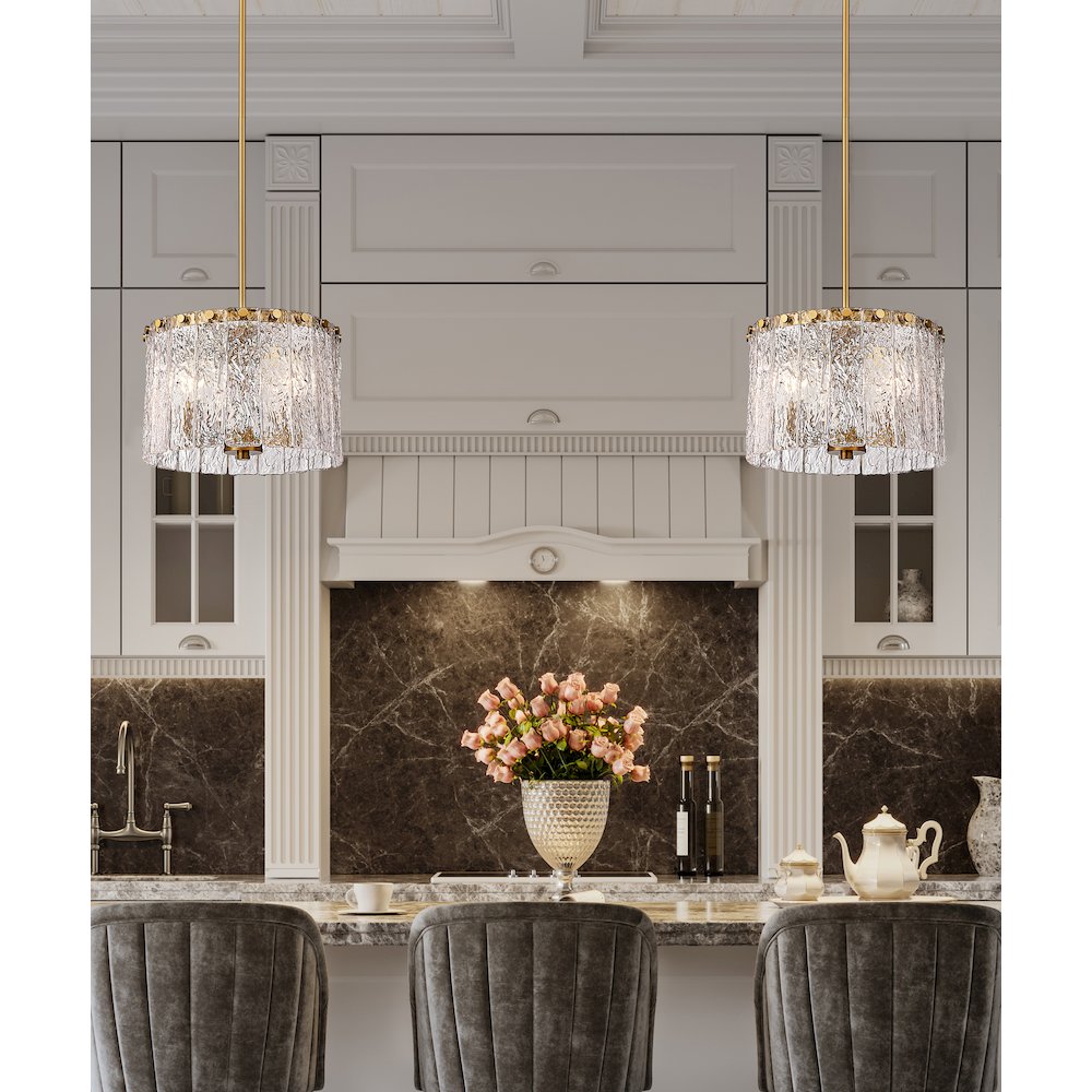 Z-Lite 3 Light Pendant. Picture 6